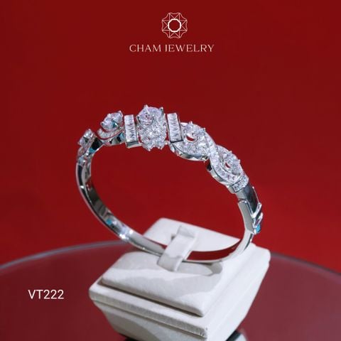 Vòng Tay VT222 CHAM JEWELRY, Chủ 6.5mm (Barcode CV6733).