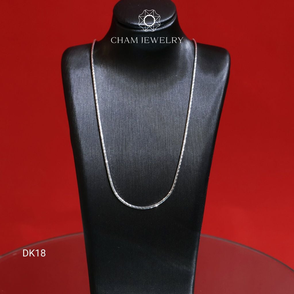 Dây Chuyền CHAM JEWELRY DK18, Bản 1.1mm (Barcode CH1D81).