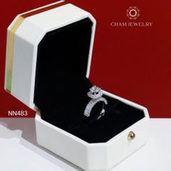 Nhẫn NN483 CHAM JEWELRY, Chủ 6.0mm ( C-NHN210(B2) ).