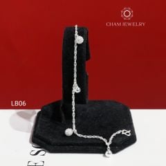 Lắc Tay Bé LB06 CHAM JEWELRY, Lắc Xoắn Charm Châu (Barcode TLBC637)