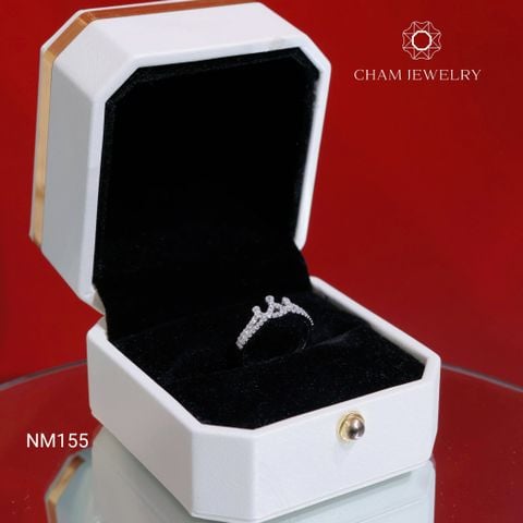Nhẫn NM155 CHAM JEWELRY, Nhẫn Vương Miện (Barcode TNT576).