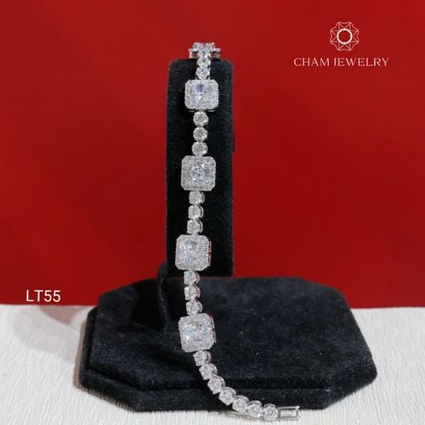 Lắc Tay CHAM JEWELRY LT55, Chủ 7.0mm (Barcode TLT1402)
