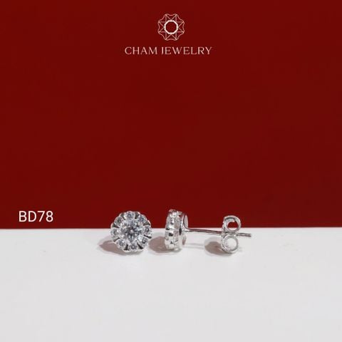 Hoa Tai BD78 CHAM JEWELRY, Chủ 3.5mm (Barcode TBD1775).