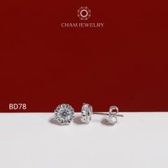 Hoa Tai BD78 CHAM JEWELRY, Chủ 3.5mm (Barcode TBD1775).