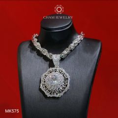 Mặt Dây Chuyền MK575 CHAM JEWELRY, Chủ 8.5mm (Barcode TMA1680).