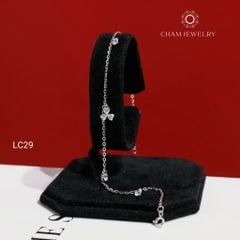 Lắc Chân LC34 CHAM JEWELRY, Lắc Chân Charm Thiên Nga (Barcode CTNC57) .