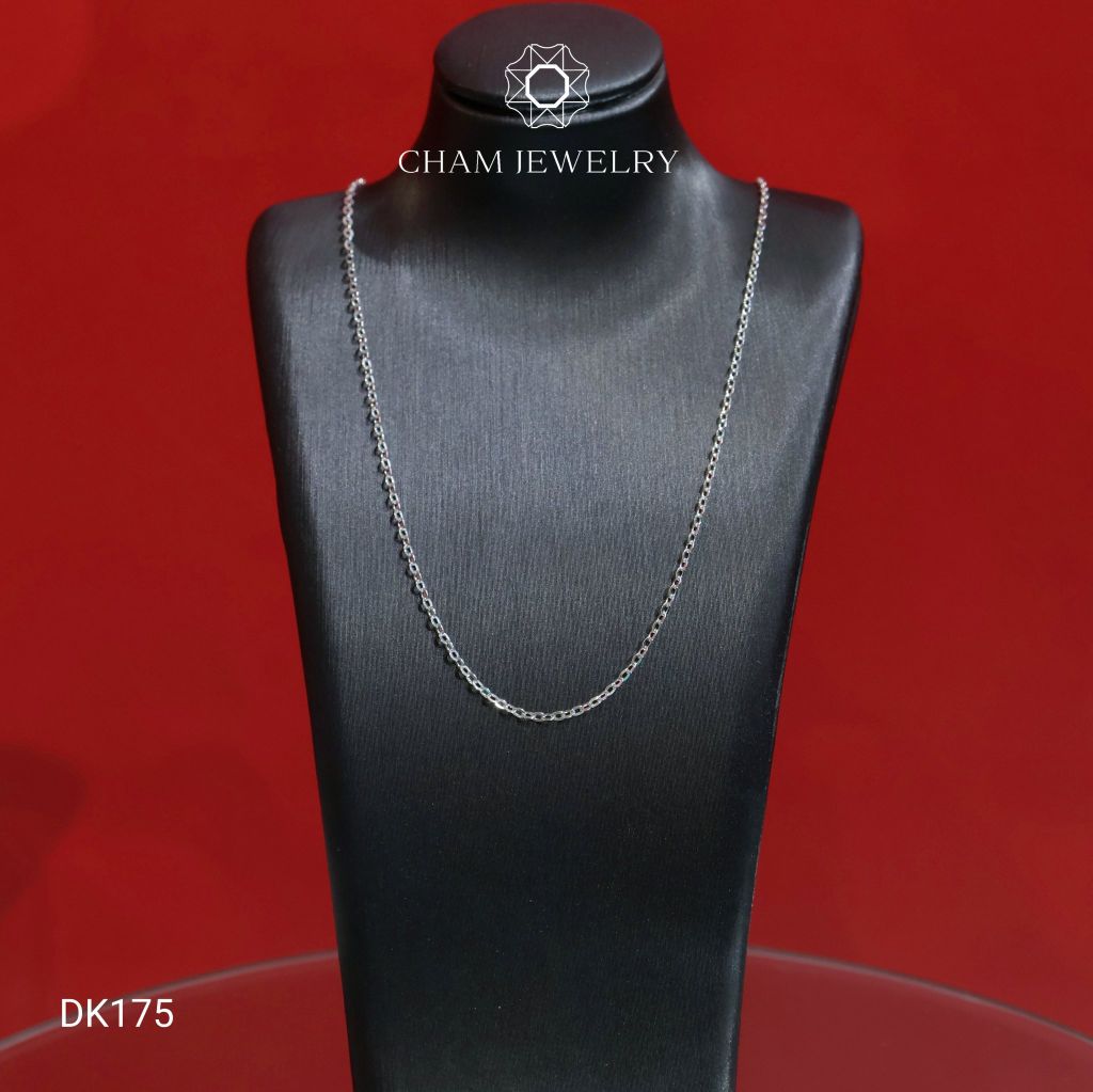 Dây Chuyền CHAM JEWELRY DK175, Bản 1.0mm (Barcode CDAYY128)