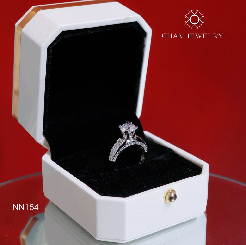 Nhẫn NN154 CHAM JEWELRY, Chủ 7.0mm (Barcode TNN1772)