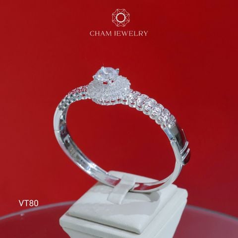 Vòng Tay CHAM JEWELRY VT80, Vòng Kim Tiền Chủ 9.0mm (Barcode TV199)