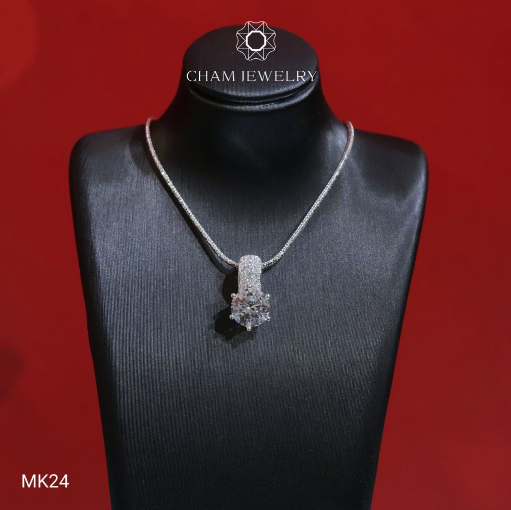 Mặt Dây Chuyền MK24 CHAM JEWELRY Chủ 8.0mm (Barcode TMX390)