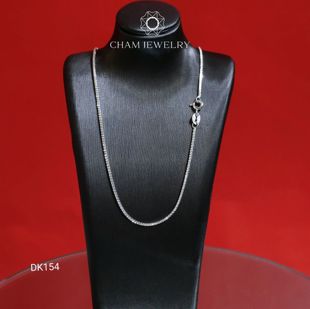 Dây Chuyền DK154, Bản 1.0mm CHAM JEWELRY (barcode CDYR1035)