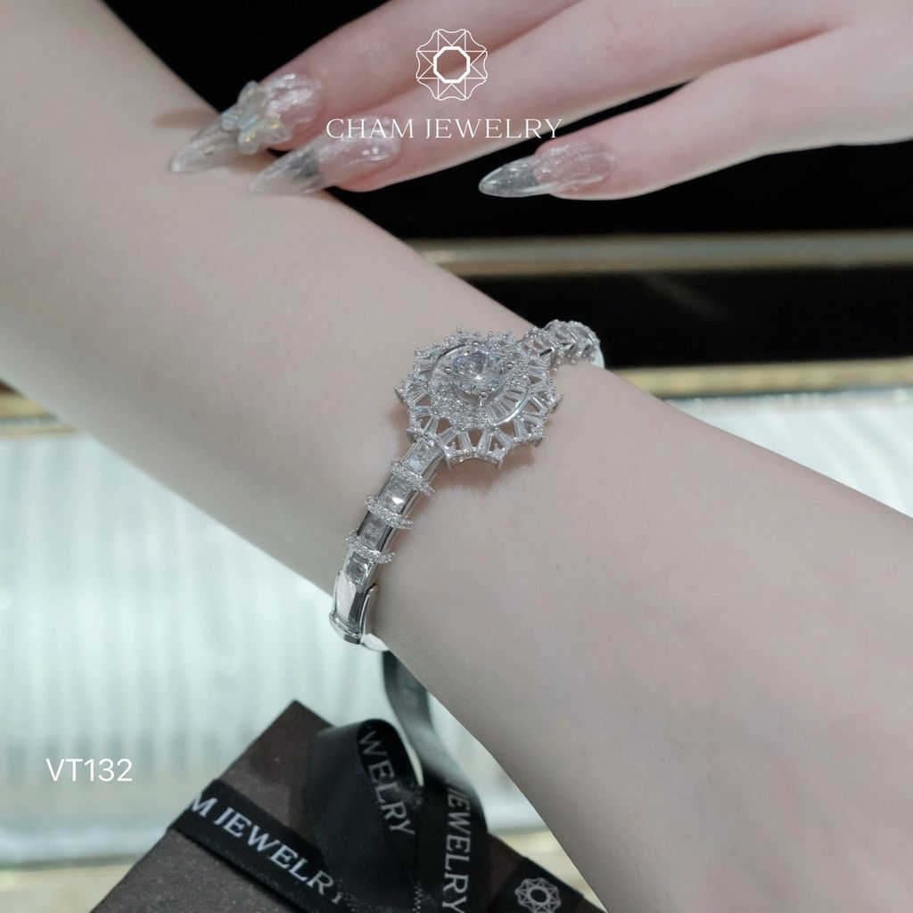 Vòng Tay VT132 CHAM JEWELRY, Chủ 7.5mm ( Barcode CV6708 ).