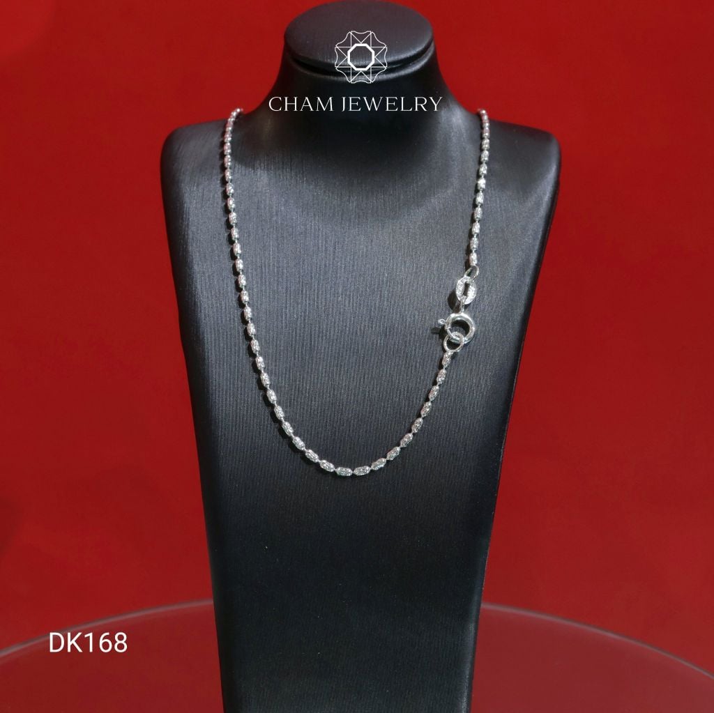 Dây Chuyền CHAM JEWELRY DK168, Dây Bi Ý, Bản 1.5mm  (Barcode CDAYY929)