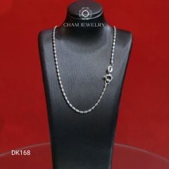 Dây Chuyền CHAM JEWELRY DK168, Dây Bi Ý, Bản 1.5mm  (Barcode CDAYY929)