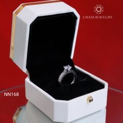 Nhẫn NN168 CHAM JEWELRY, Chủ 6.0mm (Barcode TNN949).