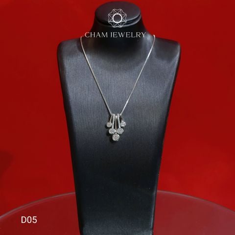 Dây Chuyền CHAM JEWELRY D05 (Barcode TDKM474).