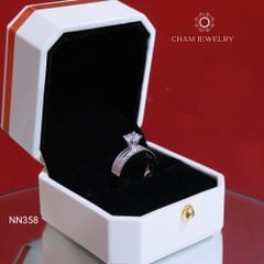 Nhẫn Nữ NN358 CHAM JEWELRY, Chủ 6.0mm (Barcode TNN1038- TNN1318)