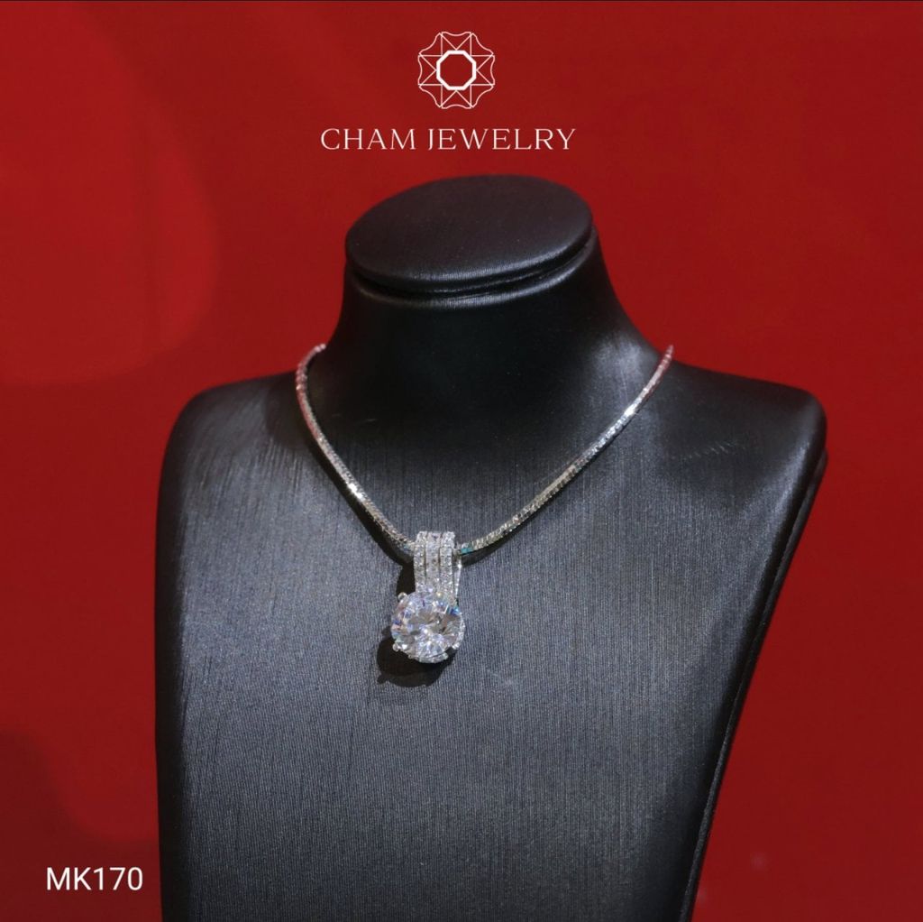 Mặt Dây Chuyền MK170 CHAM JEWELRY Chủ 8.0mm (Barcode TMX399)