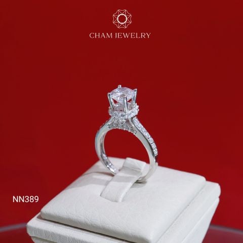 Nhẫn NN389 CHAM JEWELRY, Chủ 7.5mm.