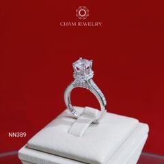 Nhẫn NN389 CHAM JEWELRY, Chủ 7.5mm.