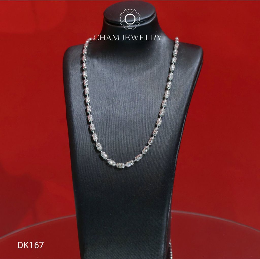 Dây Chuyền CHAM JEWELRY DK167, Dây Bi Ý, Bản 2.5mm  (Barcode CDAYY237)).