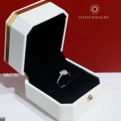 Nhẫn NM190 CHAM JEWELRY, Nhẫn Kiểu Trái Tim (Barcode TNT1024).