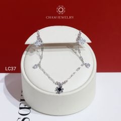 Lắc Chân CHAM JEWELRY LC37 , Lắc Cham Charm 4 Lá ( Barcode NLCY10)