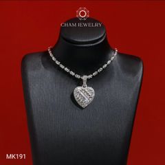 Mặt Dây Chuyền MK191 CHAM JEWELRY, Mặt Kiểu Trái Tim  (Barcode C4M188B).
