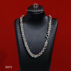 Dây Xoắn DX72 CHAM JEWELRY, Dây Xoắn Ovan Chạm Máy Bản 5.0mm ( TDBC942 )