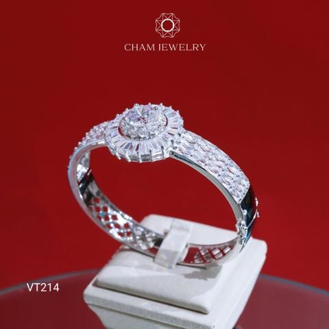 Vòng Tay VT214 CHAM JEWELRY Chủ 8.0mm (Barcode CV7577)
