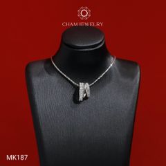 Mặt Dây Chuyền MK187 CHAM JEWELRY, Mặt Kiểu Xỏ (Barcode TMX430)