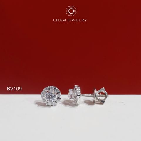 Hoa Tai CHAM JEWELRY BV109, Chủ 4.0mm.