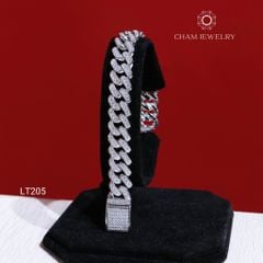 Lắc Tay LT205 CHAM JEWELRY, Bản 10.0mm (Barcode TLBC690-TLBC746).