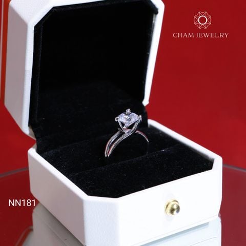Nhẫn NN181 CHAM JEWELRY, Chủ 8.0mm.