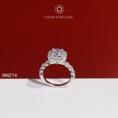 Nhẫn NN214 CHAM JEWELRY, Chủ 6.5mm( Barcode NNNH46).