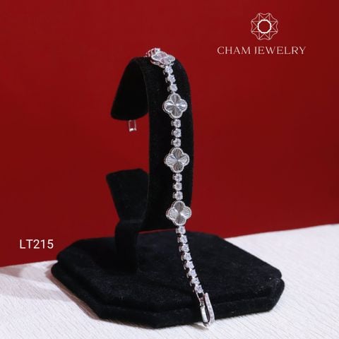 Lắc Tay LT215 CHAM JEWELRY,  Bản 8.0mm (Barcode CSHL52- TLT1318-TLT1361).