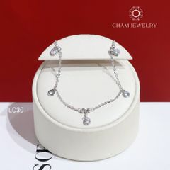 Lắc Chân LC30 CHAM JEWELRY, Lắc Chân Charm Thiên Nga (Barcode CTNC105) .