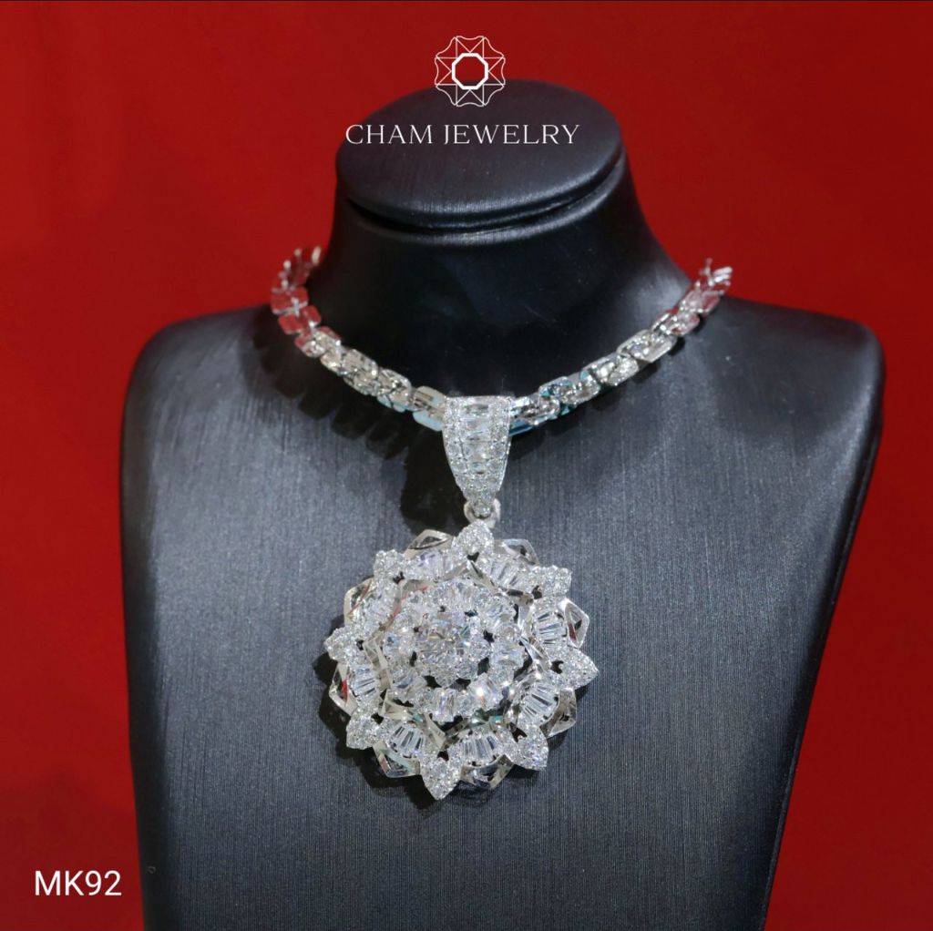 Mặt Dây Chuyền MK92 CHAM JEWELRY, Chủ 5.0mm (Barcode TMA1906)