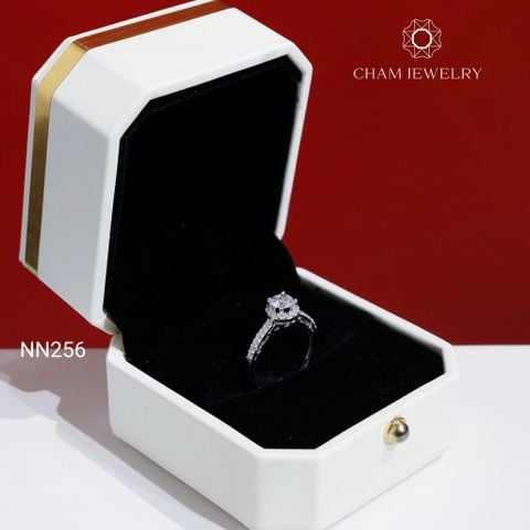 Nhẫn NN256 CHAM JEWELRY, Chủ 5.0mm( Barcode TNN1872).