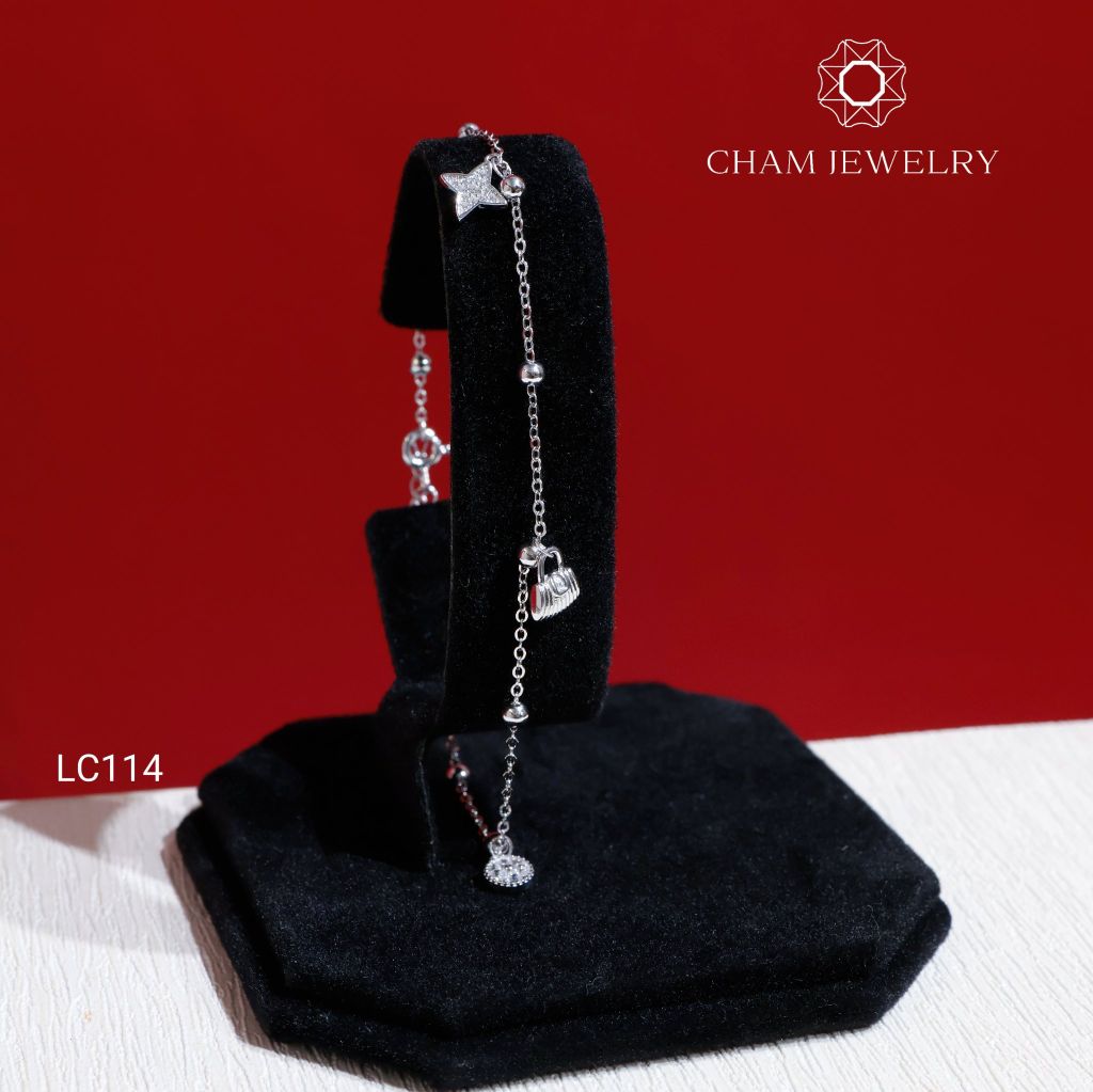 Lắc Chân LC114 CHAM JEWELRY (Barcode CLACY19)