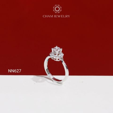 Nhẫn NN627 CHAM JEWELRY, Nhẫn Đai Kiểu Chủ 5.0mm ( C-NHNH369(B5) ).