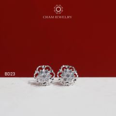 Hoa Tai CHAM JEWERLY BD23, Chủ 2.0mm (Barcode TBD1065)