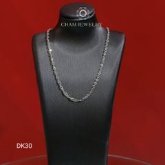 Dây Chuyền DK30 CHAM JEWELRY, Dây Lật Tròn Bản 2.0mm (Barcode ĐDY54)
