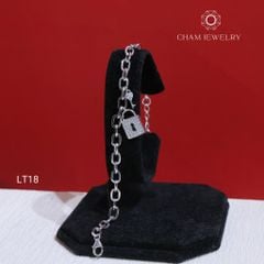 Lắc Tay CHAM JEWELRY LT18, Lắc Tay Ổ Khóa (Barcode  CL6767)