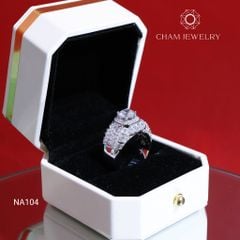 Nhẫn Nam NA104 CHAM JEWELRY, Chủ 7.0mm (Barcode TNNA422).