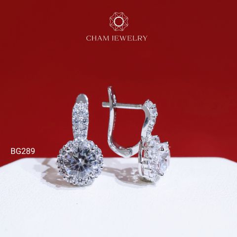 Hoa Tai BG289 CHAM JEWELRY, Chủ 5.0mm (Barcode TBG968).