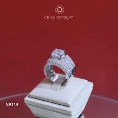 Nhẫn Nam NA114 CHAM JEWELRY, Chủ 9.0mm (Barcode TNNA437).