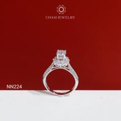 Nhẫn NN224 CHAM JEWELRY, Chủ 5.0mm( Barcode TNN1882).