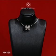 Mặt Dây Chuyền MK459 CHAM JEWELRY, Mặt Chữ H (Barcode CADM26B - TMX178 ).