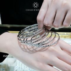 Vòng Tay CHAM JEWELRY XM02, Bản 2.5mm (Barcode TXC68)
